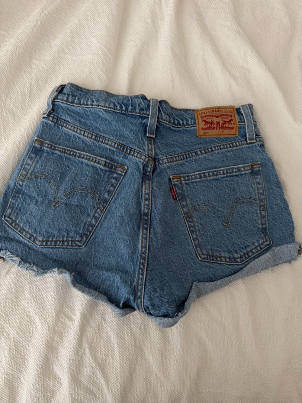 Levi's Vintage Blue Denim Cutoff Shorts
